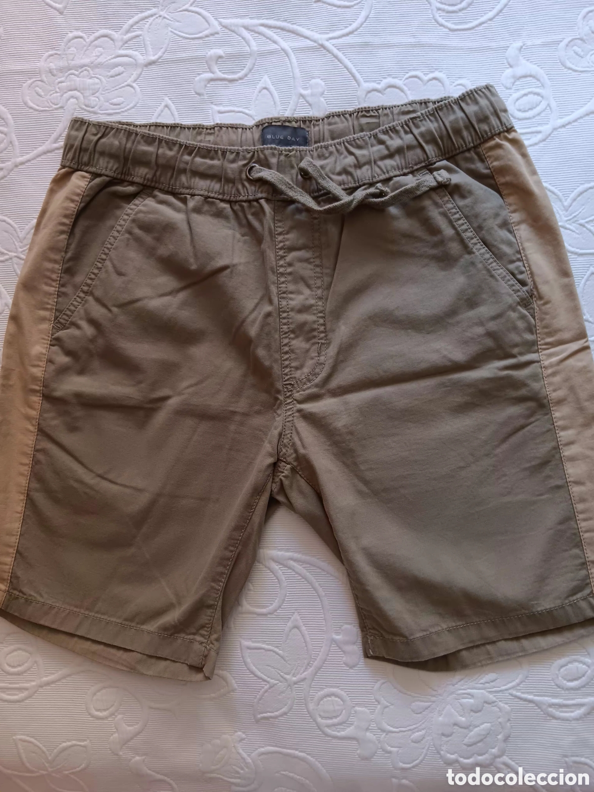 Vintage: Pantal&oacute;n corto blue Day .T S