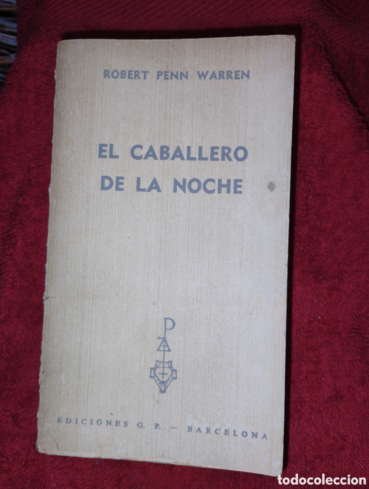 Vintage: Libro,,El caballero de la noche,,