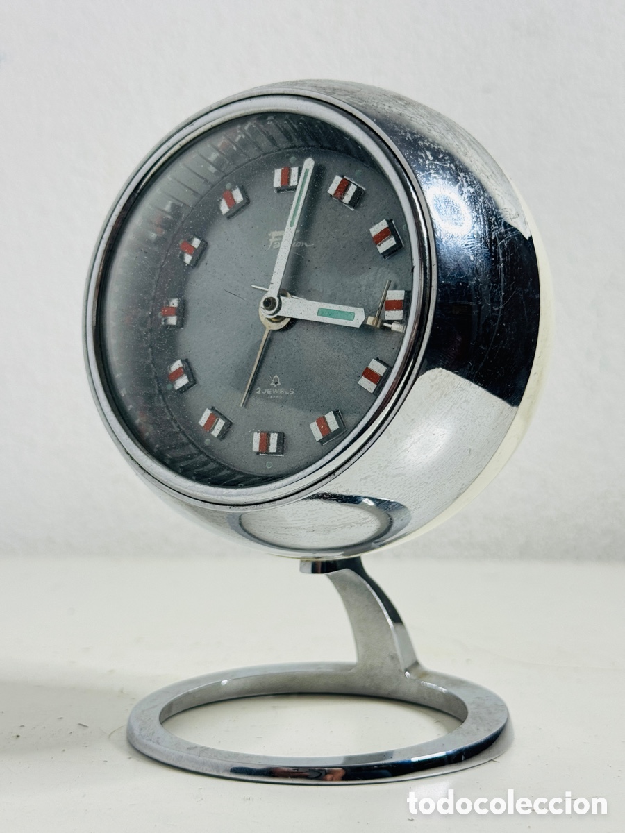 Vintage: Space Age Design Clock Japan Para Reparaci&oacute;n o Piezas