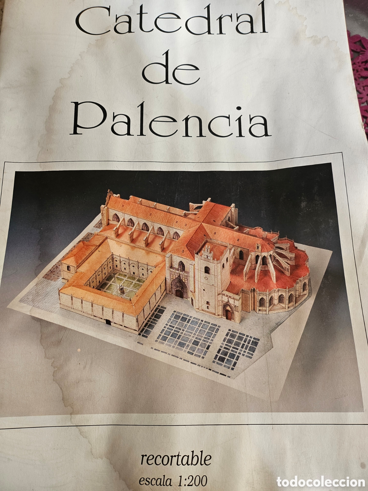 Vintage: Maqueta de la Catedral de Palencia