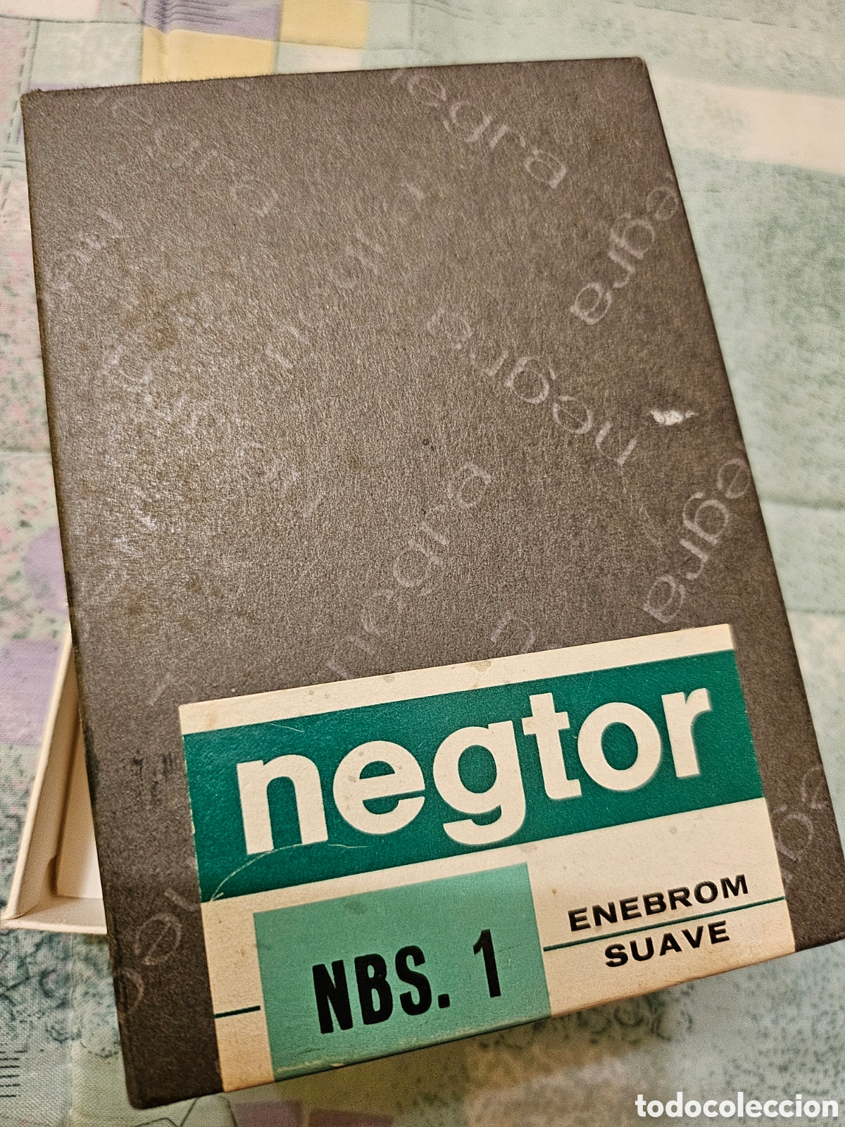 Vintage: Antigua caja de papel de fotograf&iacute;a