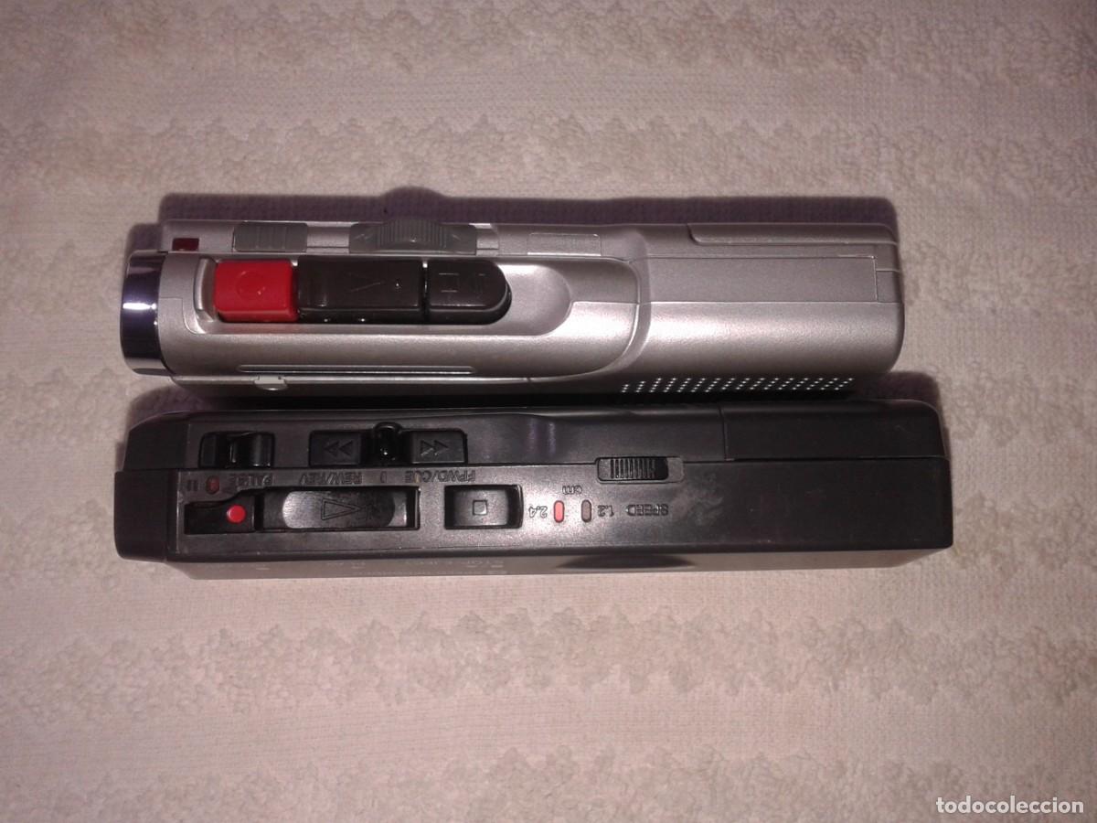 Vintage: MICROCASSETTE SONY - MICROCASSETTE SANYO, LOTE DE 2, M - Foto 4