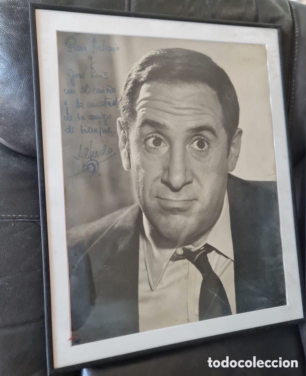 Vintage: Fotograf&iacute;a original firmada y dedicada - Foto 2