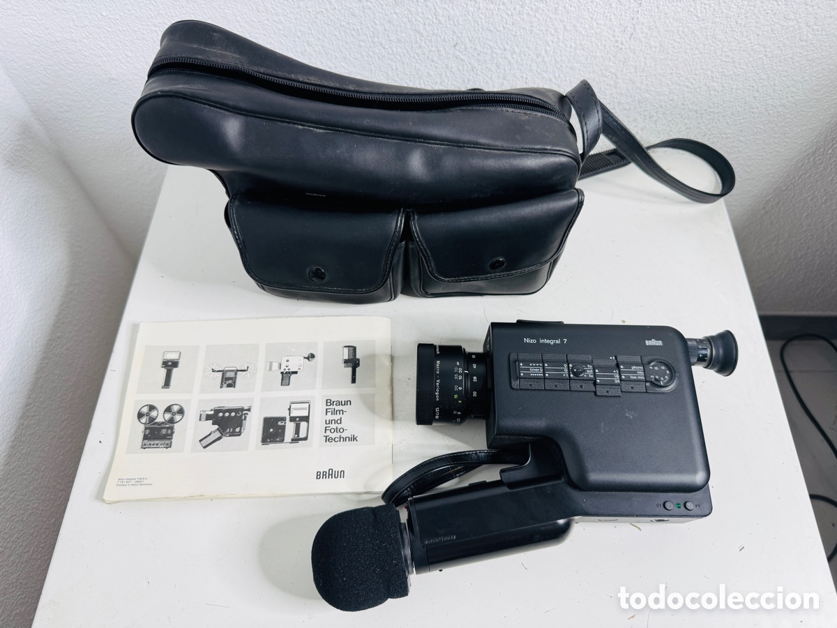 Vintage: Braun Nizo Macro-Variogon Integral 7 1,2/7-50 mm Dieter Rams Team Design 1979