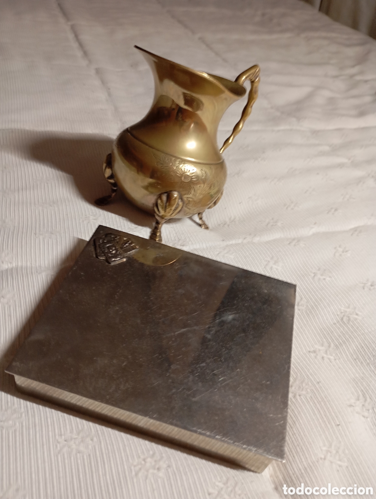 Vintage: + de 1'2 kg de plata epns y gran! Ba&ntilde;o de plata
