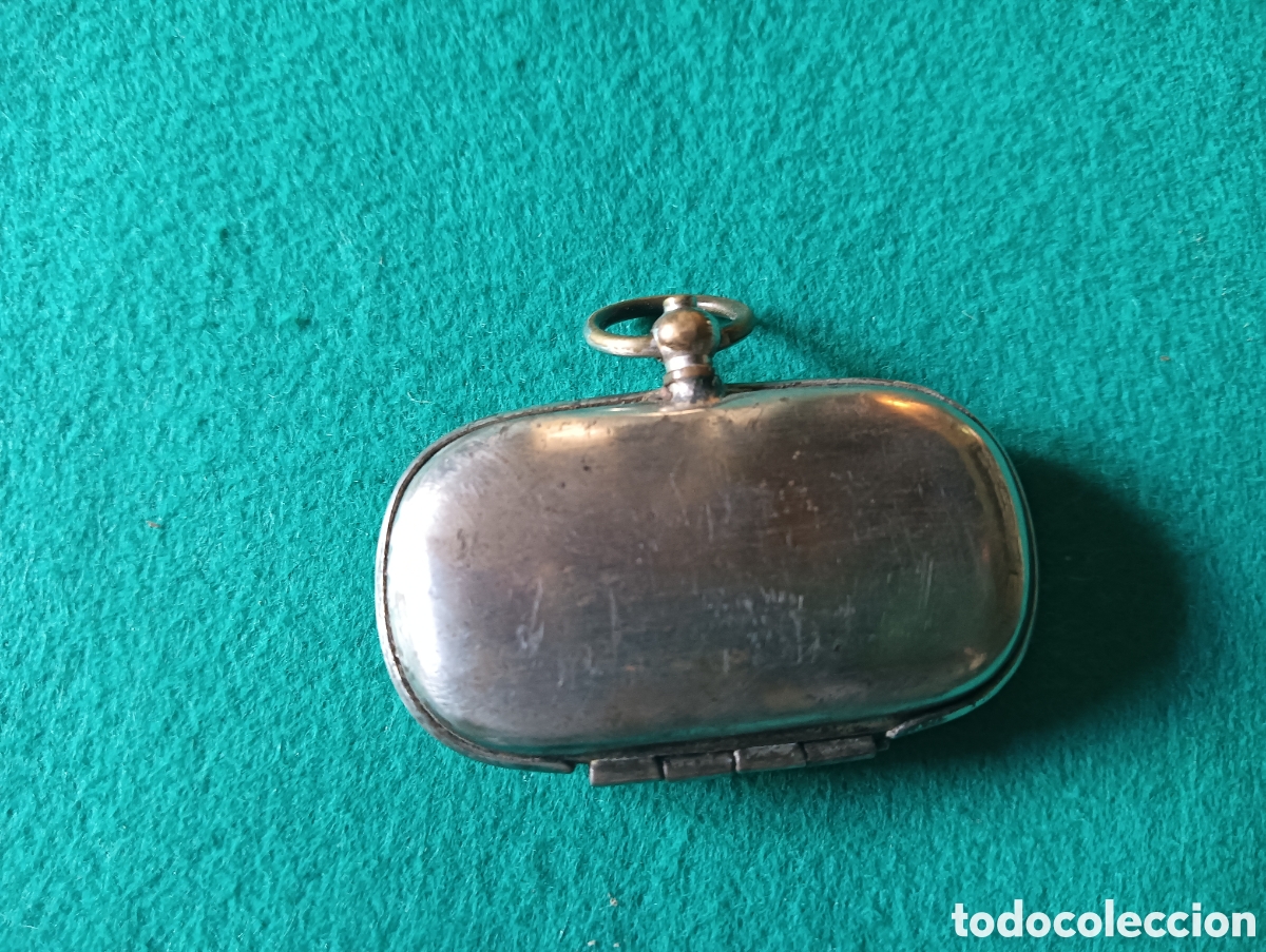 Vintage: Antiguo monedero metalico - Foto 3
