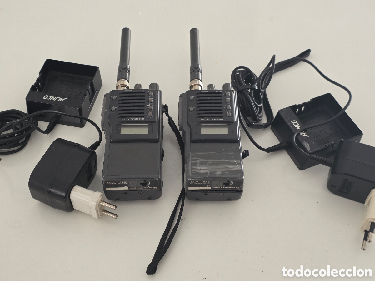 Vintage: Alinco DJ-S1 lote 2 emisoras walkie vintage