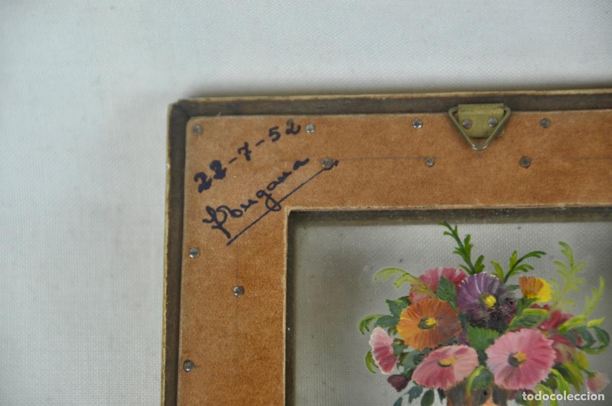 Vintage: Cuadro pintado a mano tres dimensiones - Foto 5