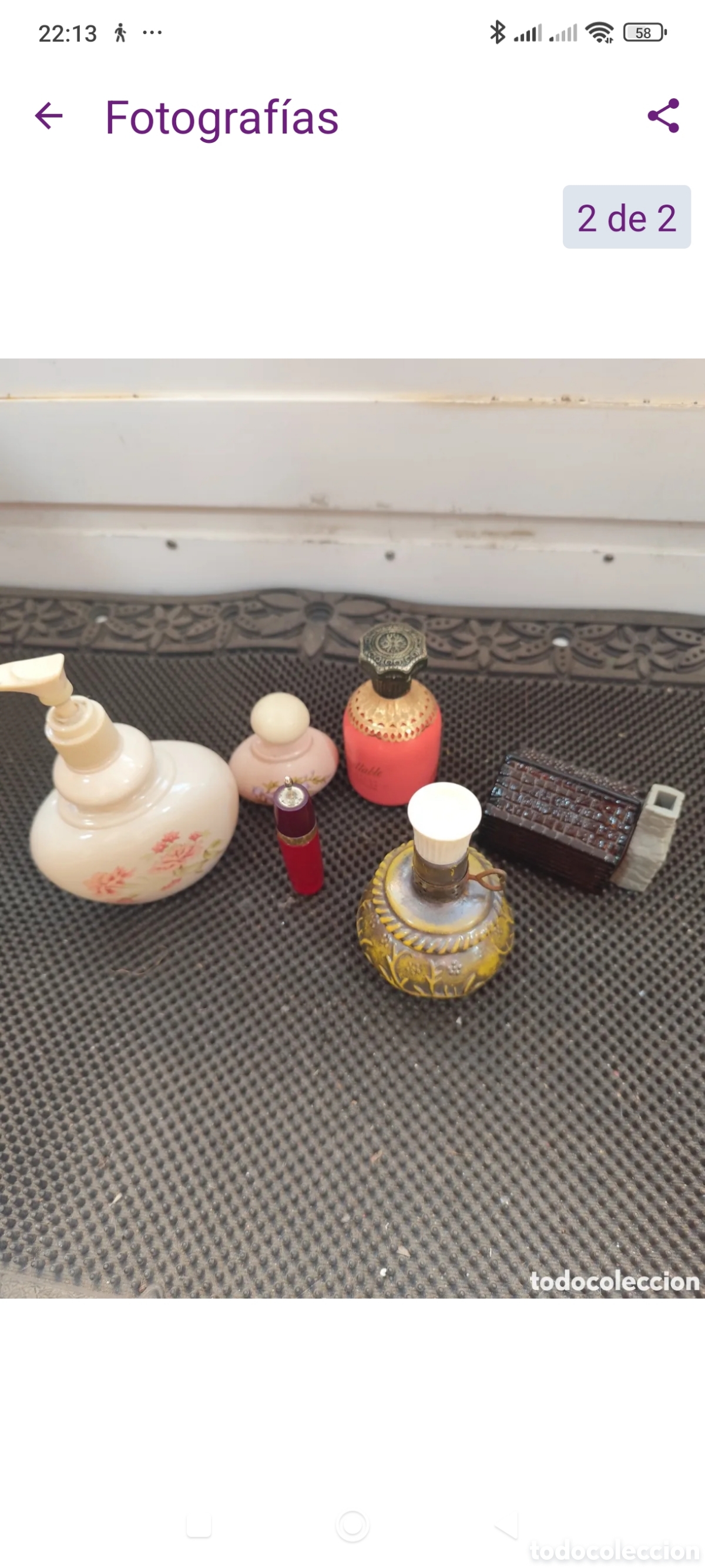 Vintage: TARRITOS DE PERFUME AVON