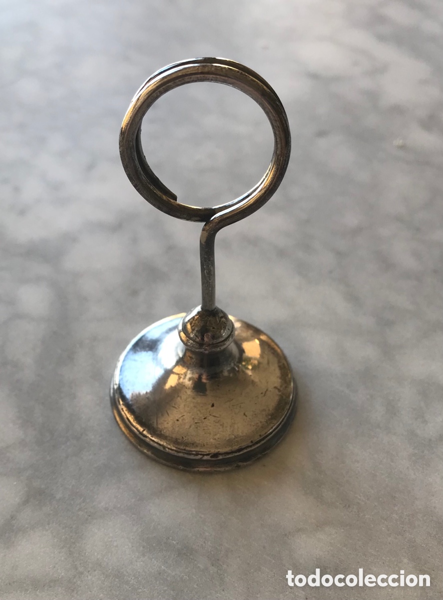 Vintage: Original y antiguo soporte para notas o tarjetas