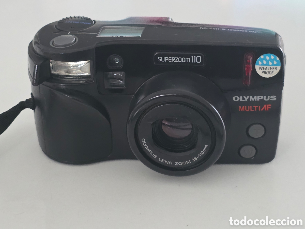 Vintage: Olympus Superzoom 110 c&aacute;mara anal&oacute;gica zoom