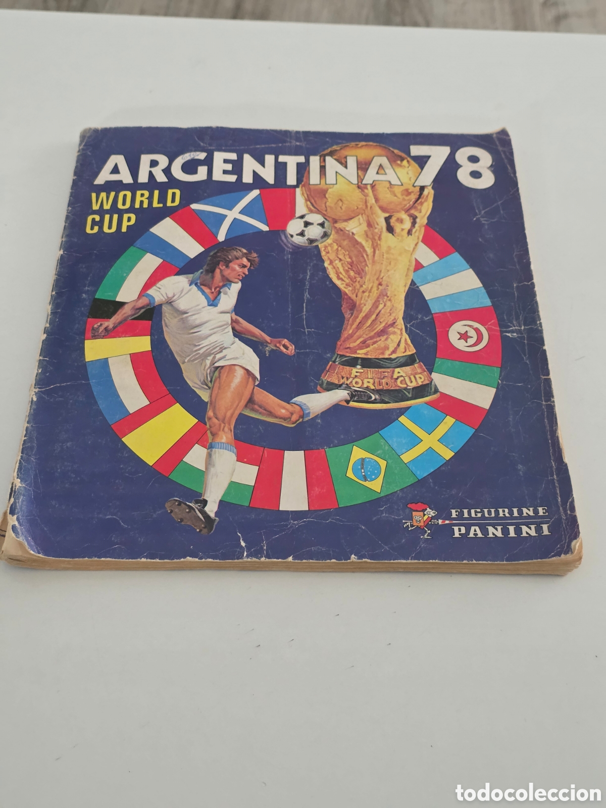 Vintage: &Aacute;lbum Panini Mundial Argentina 78 ORIGINAL ⚽ Pel&eacute; Muy completo