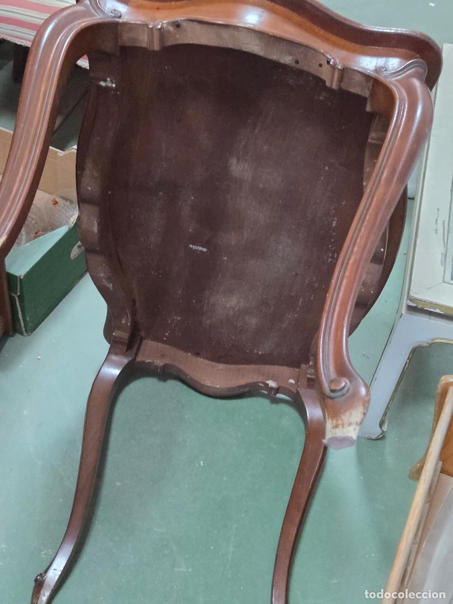 Vintage: mesa isabelina los gastos de envio 25&euro; - Foto 6