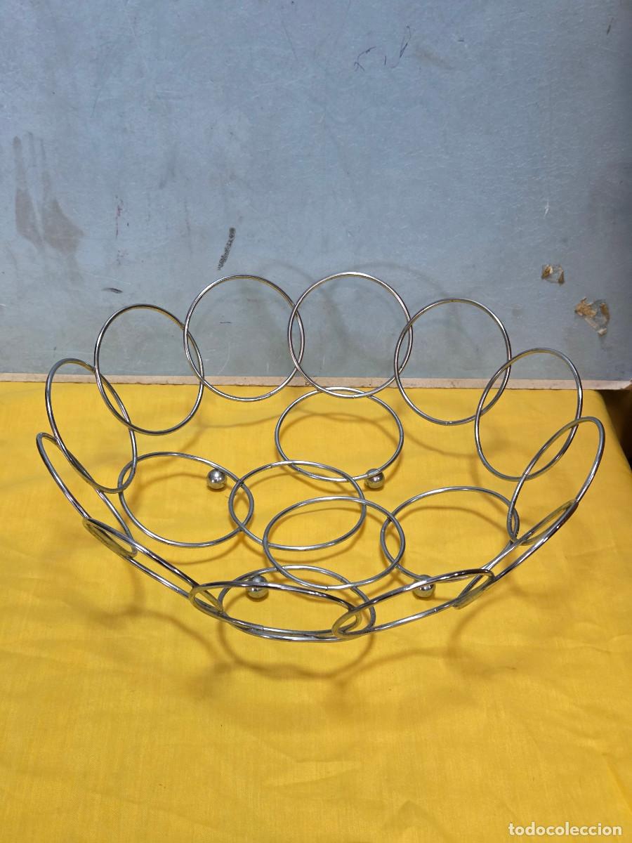 Vintage: frutero de acero gastos de envio 5&euro;