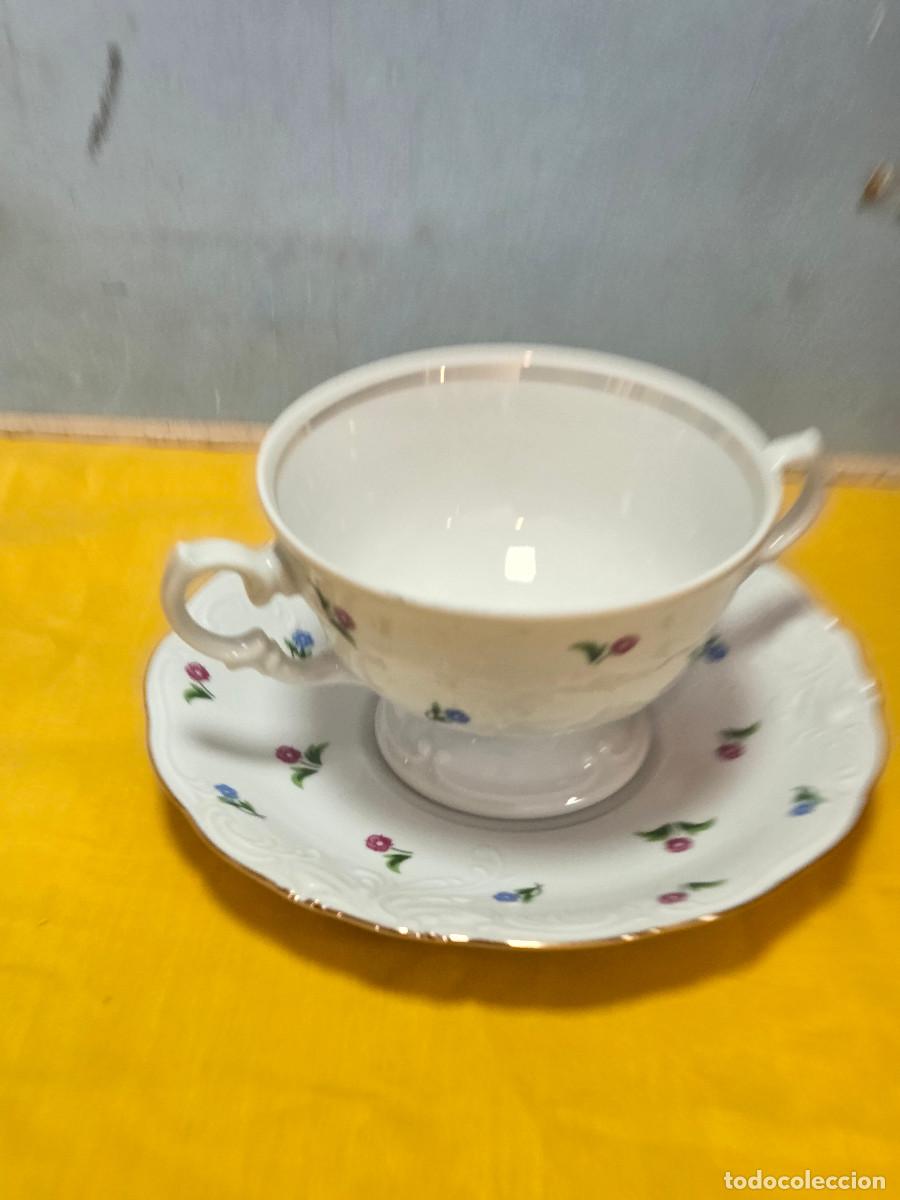 Vintage: tazon y plato porcelana gastos de envio 5&euro;