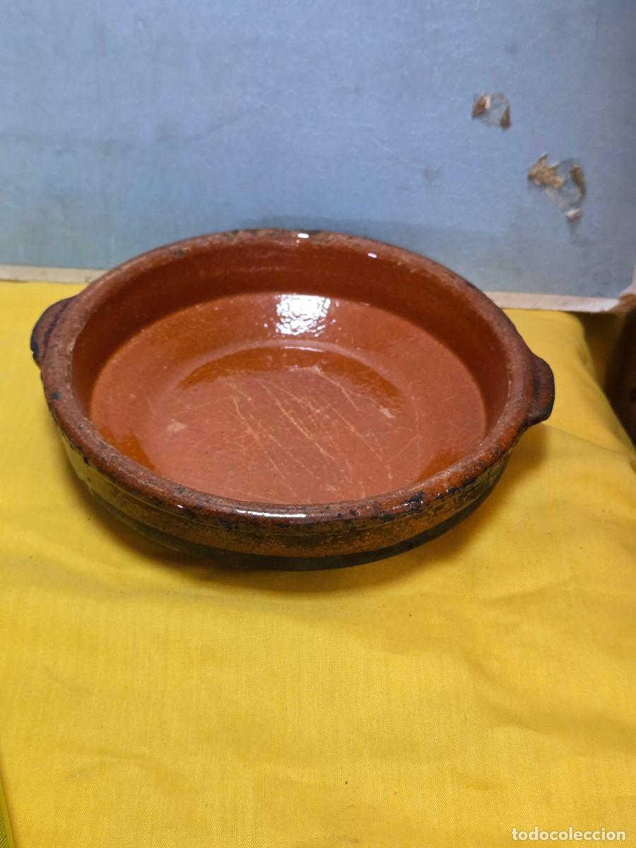 Vintage: cazuela de barro gastos de envio 5&euro;