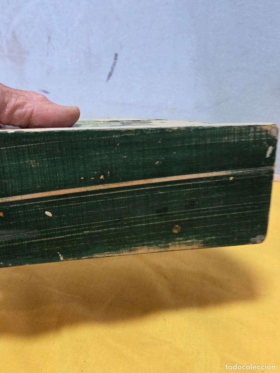 Vintage: serilletero de madera gastos de envio 5&euro; - Foto 6
