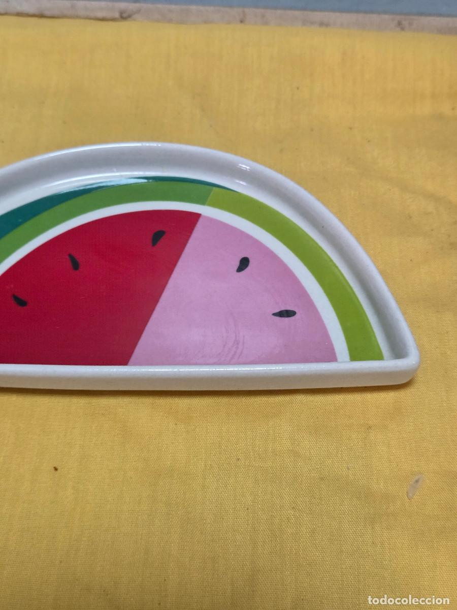 Vintage: bandeja de sandia gastos de envio 5&euro; - Foto 2