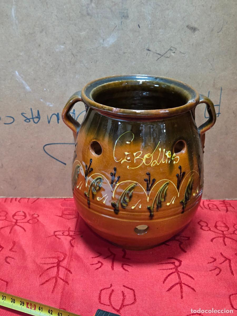 Vintage: guada cebolla barro gastos de envio 5&euro; - Foto 2