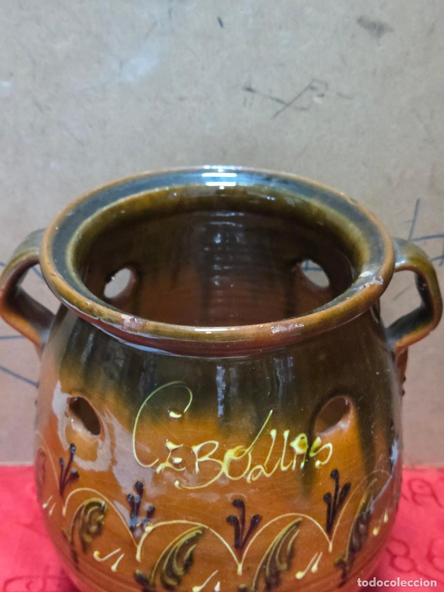 Vintage: guada cebolla barro gastos de envio 5&euro; - Foto 3