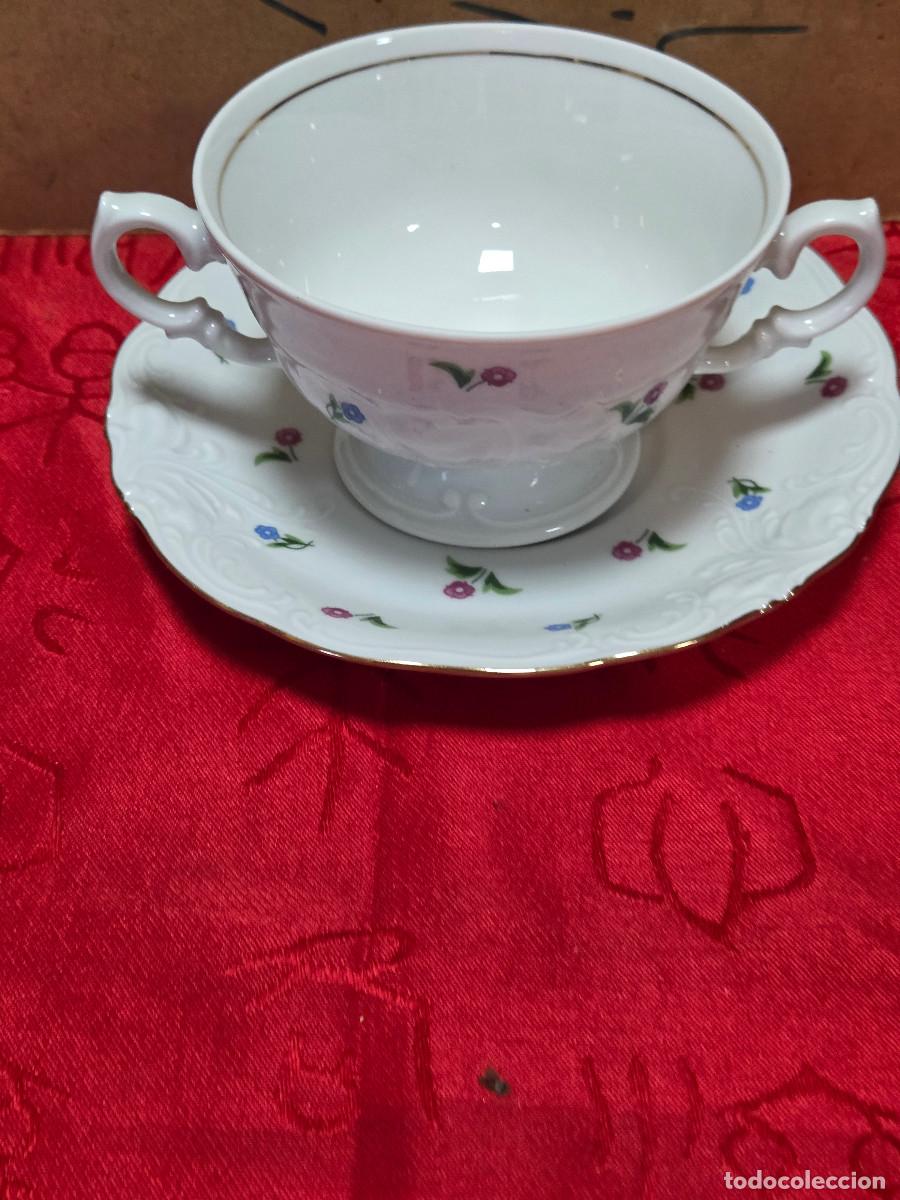 Vintage: tazon y plato gastos de envio 5&euro; - Foto 2