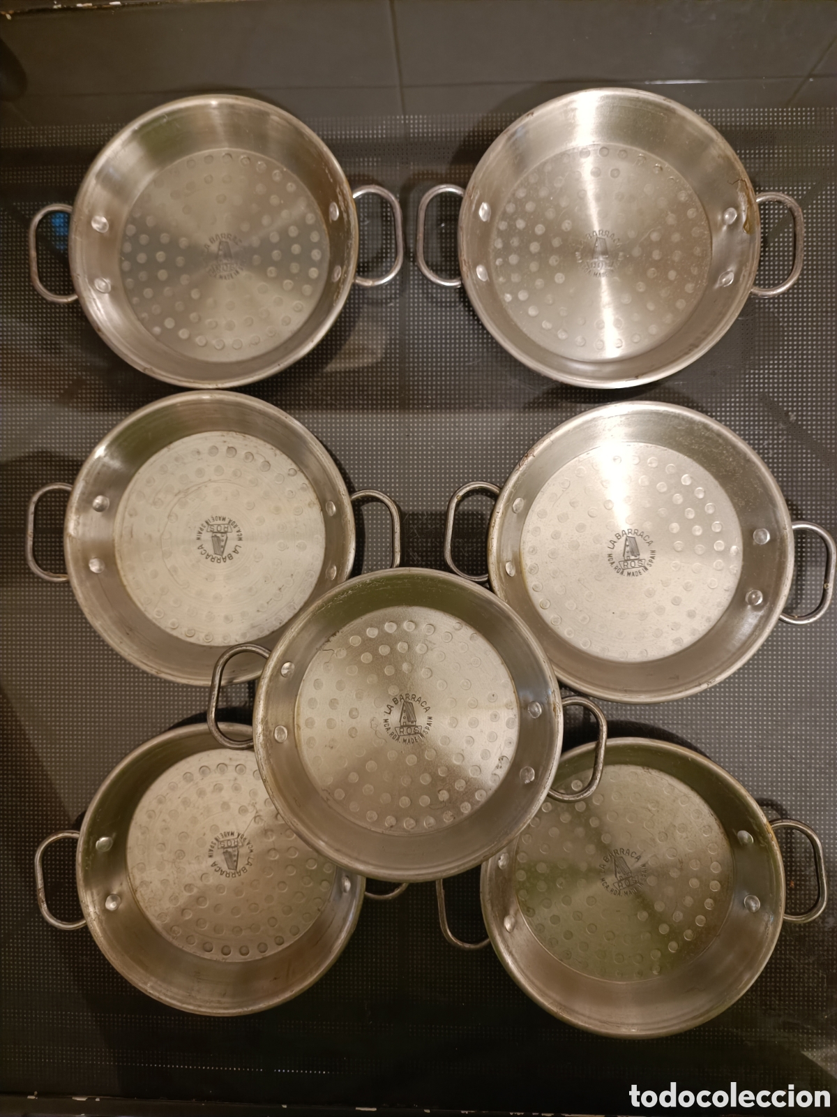 Vintage: Siete mini paellas Valencianas