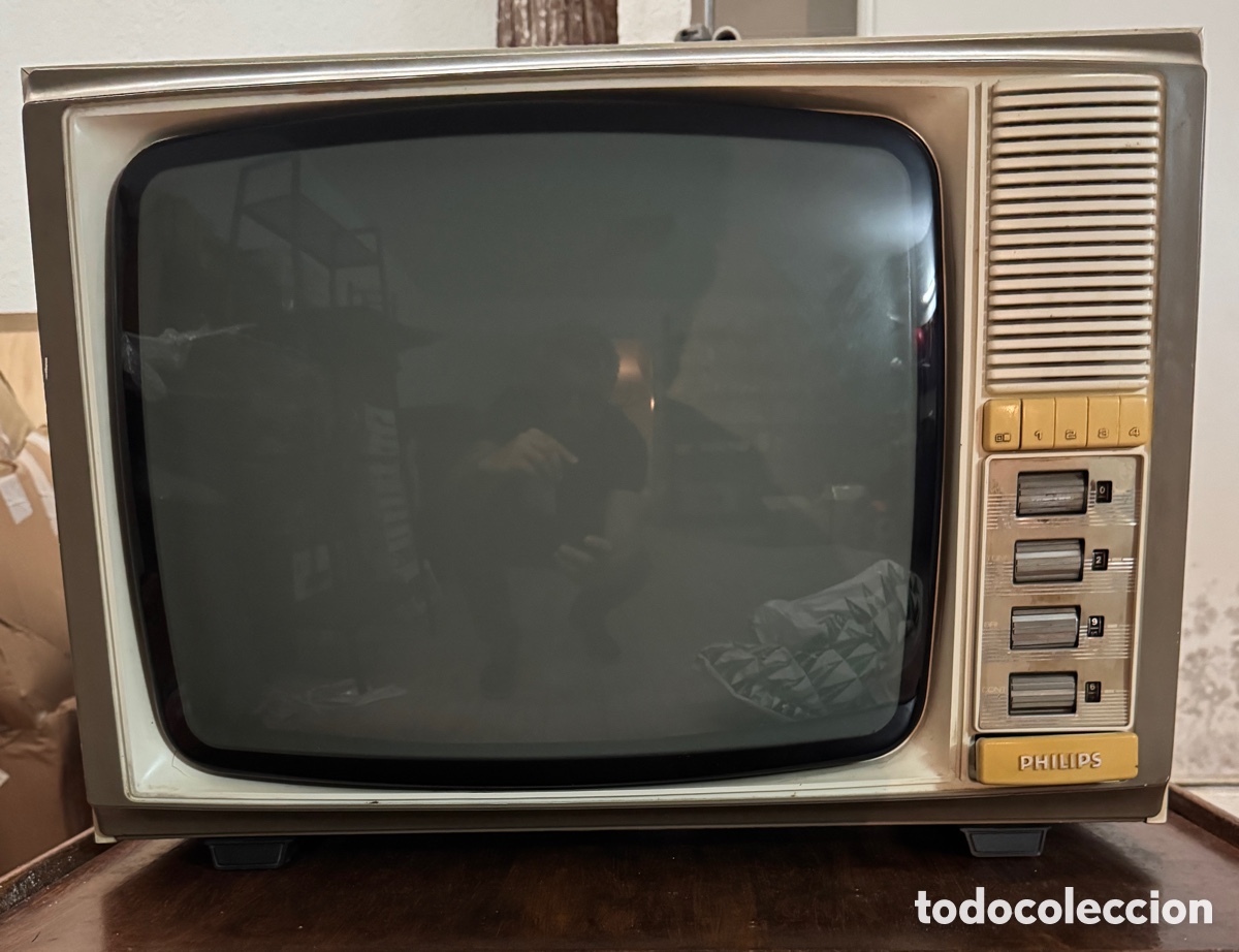 Vintage: Televisi&oacute;n PHILIPS a&ntilde;o 1976