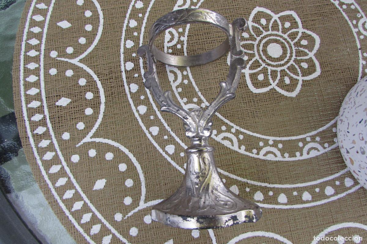 Vintage: SERVILLETERO DE METAL - Foto 4