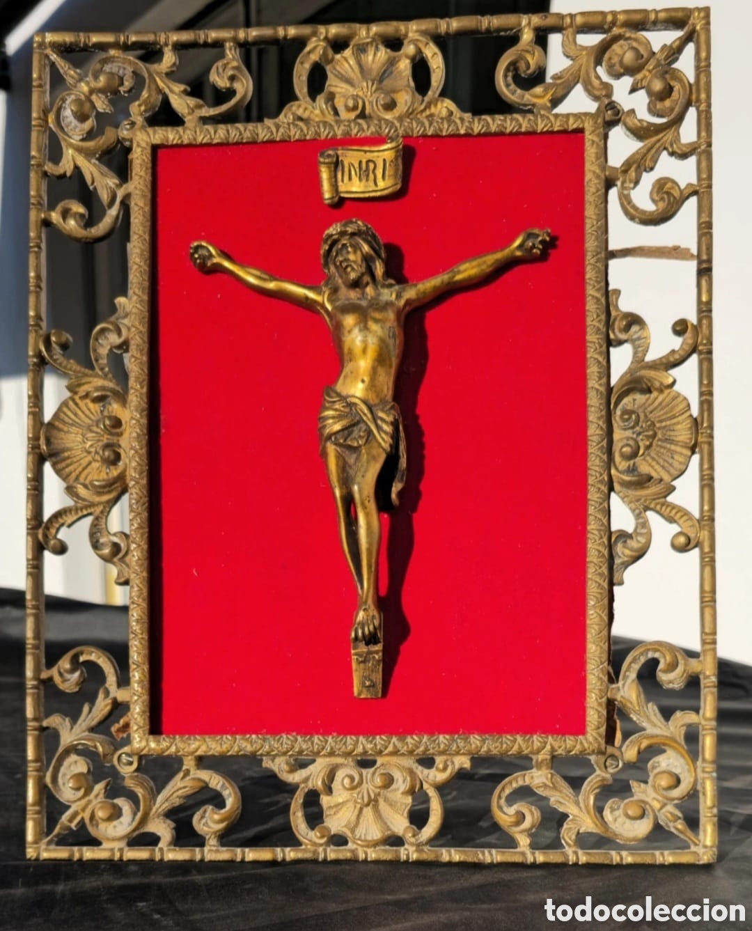 Vintage: Corpus y marco bronce vintage
