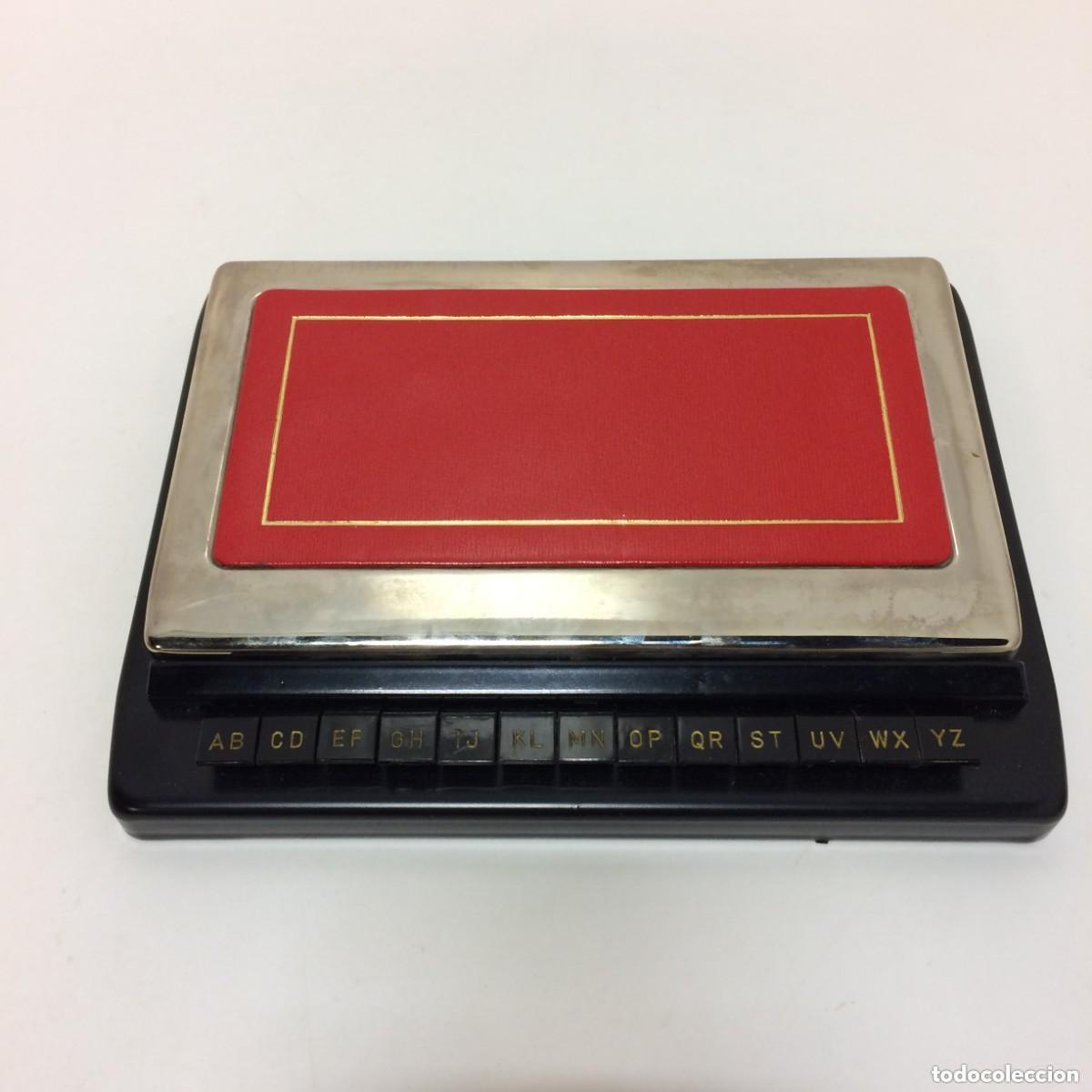 Vintage: Hogar: Antigua Agenda Mec&aacute;nica - Arlac de Luxe - Libreta de direcciones y tel&eacute;fonos - Nueva con Caja