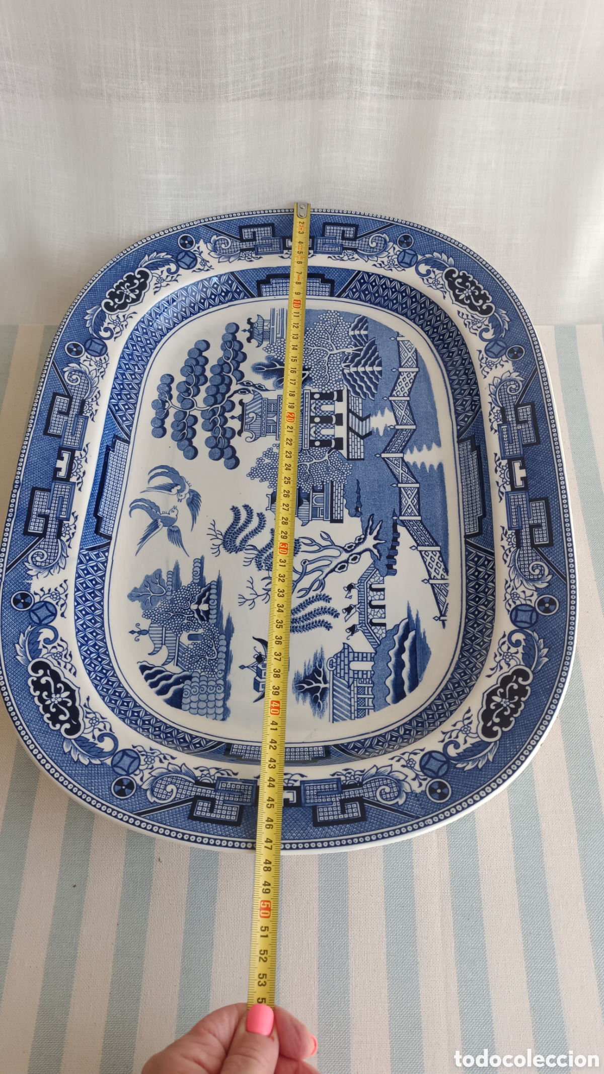 Vintage: Bandeja XXL i Willow vintage