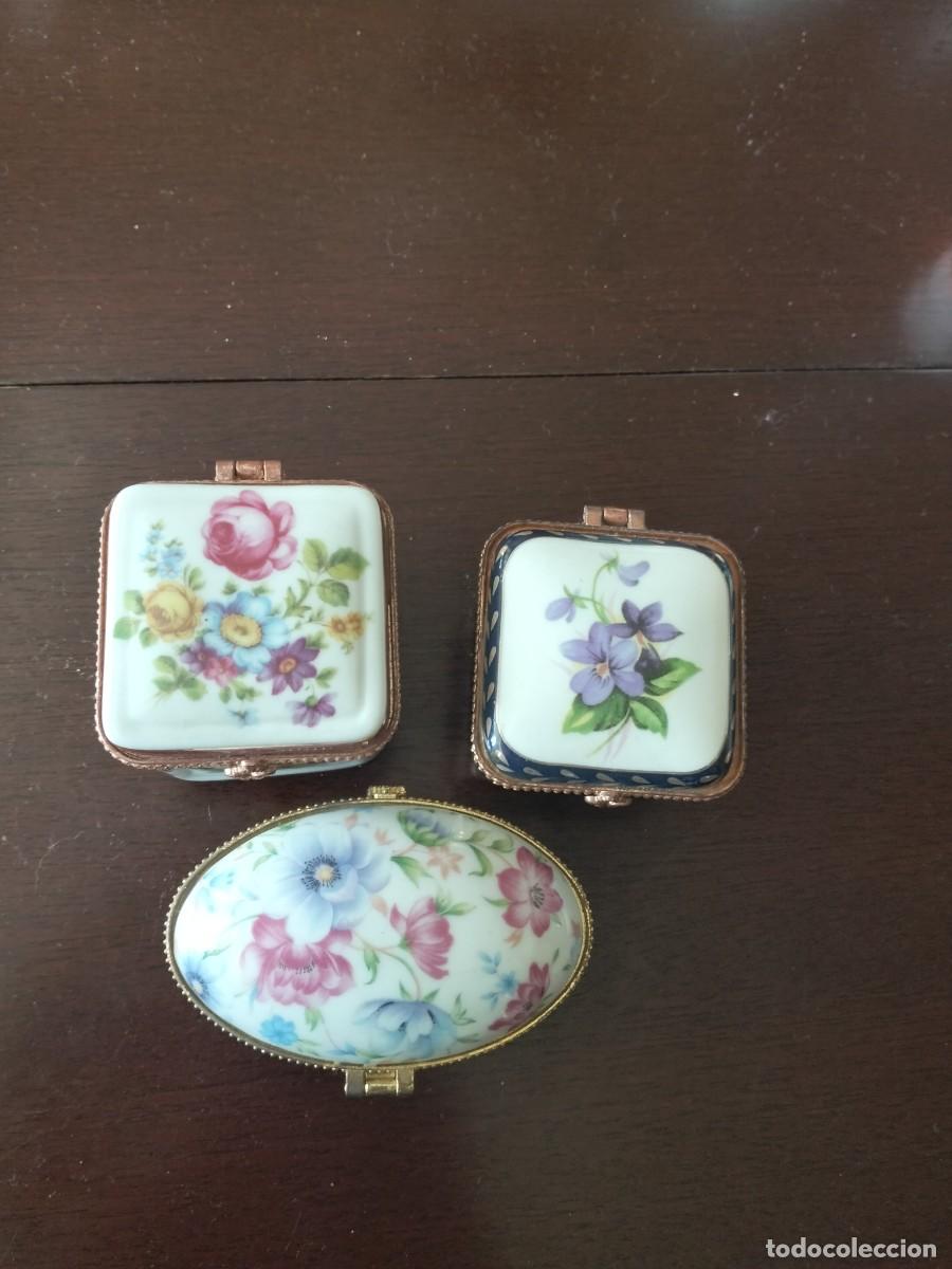 Vintage: 3 CAJITAS TIPO JOYERO