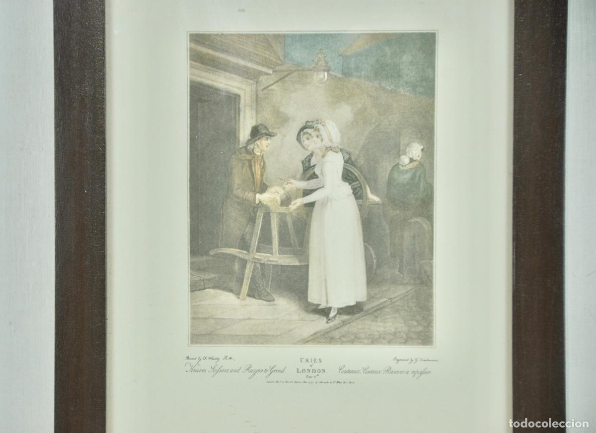 Vintage: Cuadro l&aacute;mina dibujo &eacute;poca - Foto 3