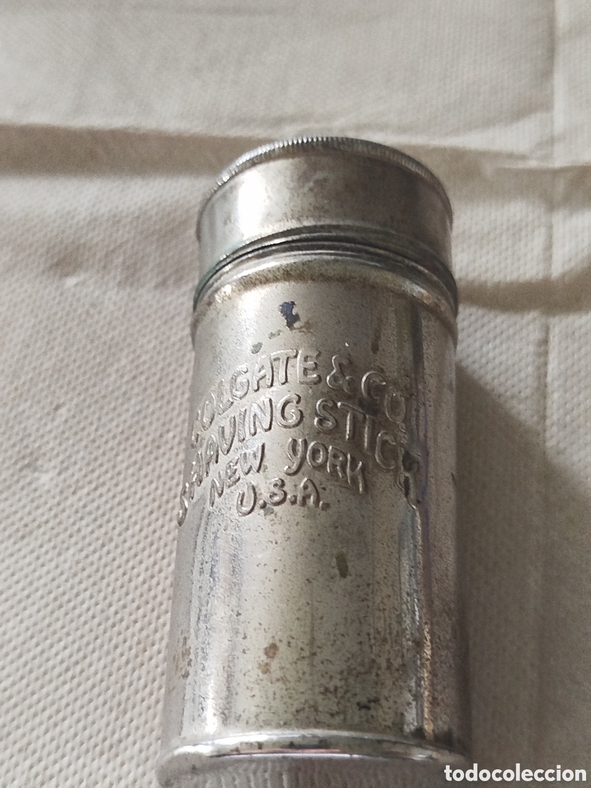 Vintage: COLGATE&CO caja de lata para jabon