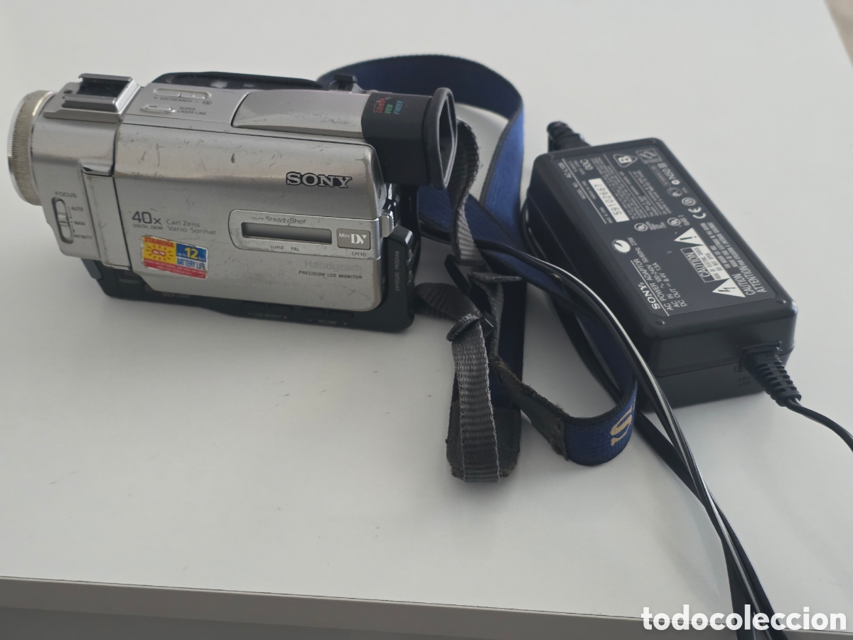Vintage: Sony Handycam DCR-TRV6E MiniDV funciona graba reproduce