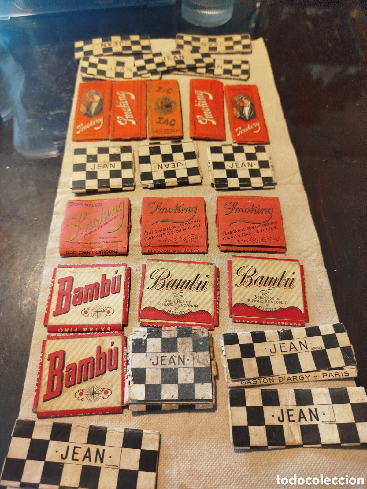 Vintage: 25 libritos de papel de fumar
