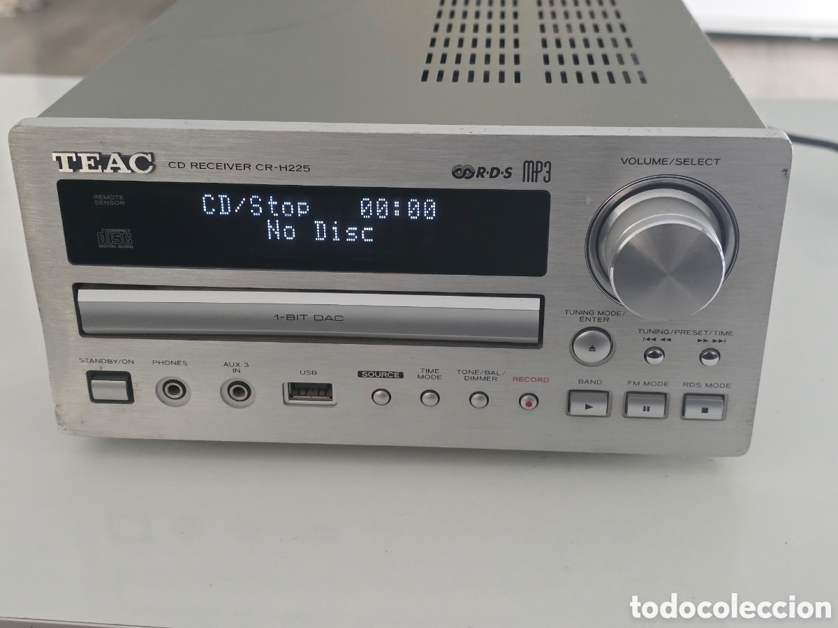 Vintage: TEAC CR-H225 receptor CD HiFi MP3 USB averiado