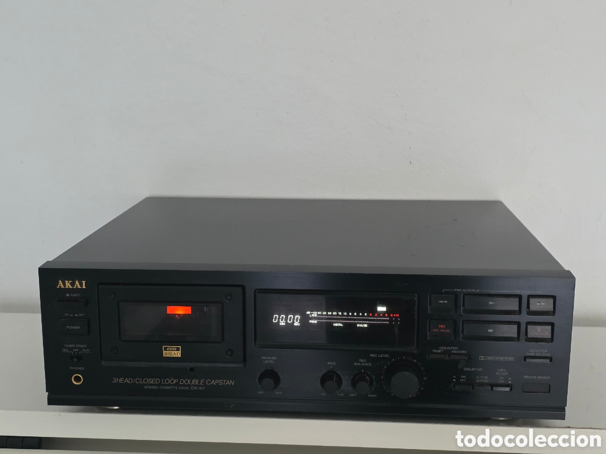 Vintage: Akai DX-57 3 Head Cassette Deck Jap&oacute;n