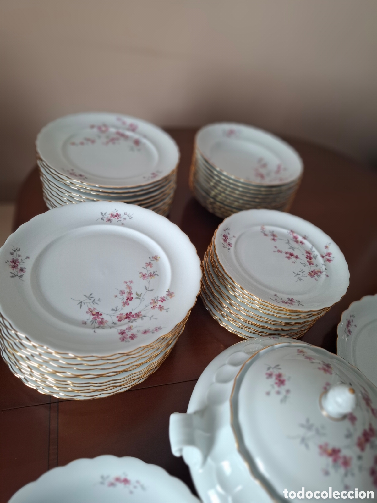 Vintage: Vajilla completa carpeans