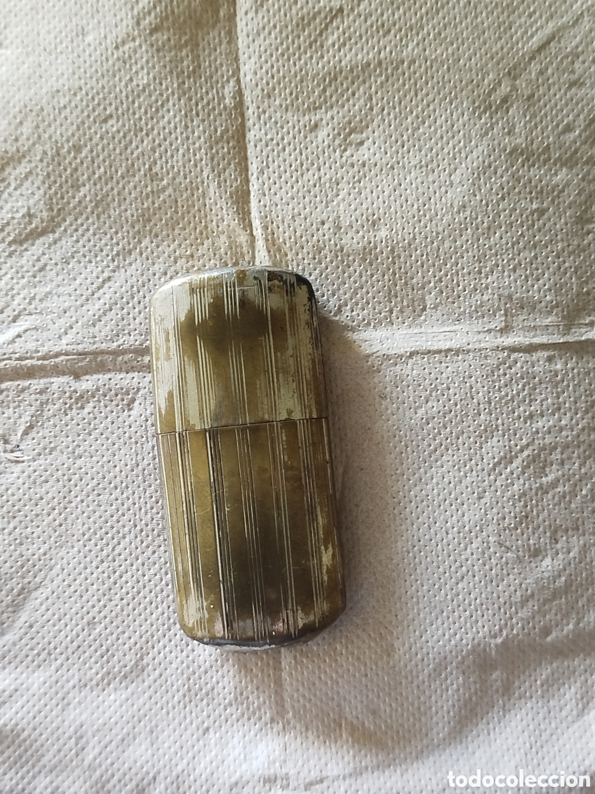 Vintage: Mechero de gasolina de laton