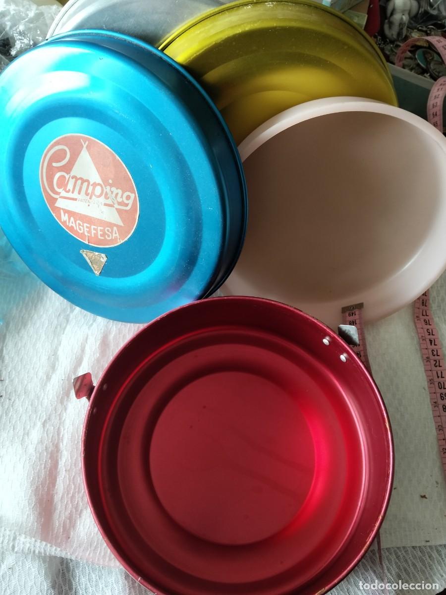 Vintage: FIAMBRERA NAGEFESA 5 PIEZAS 22 CM APROX A&Ntilde;0S 60/70