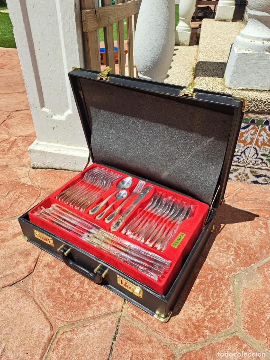 Vintage: Cuberter&iacute;a Solingen 71 piezas