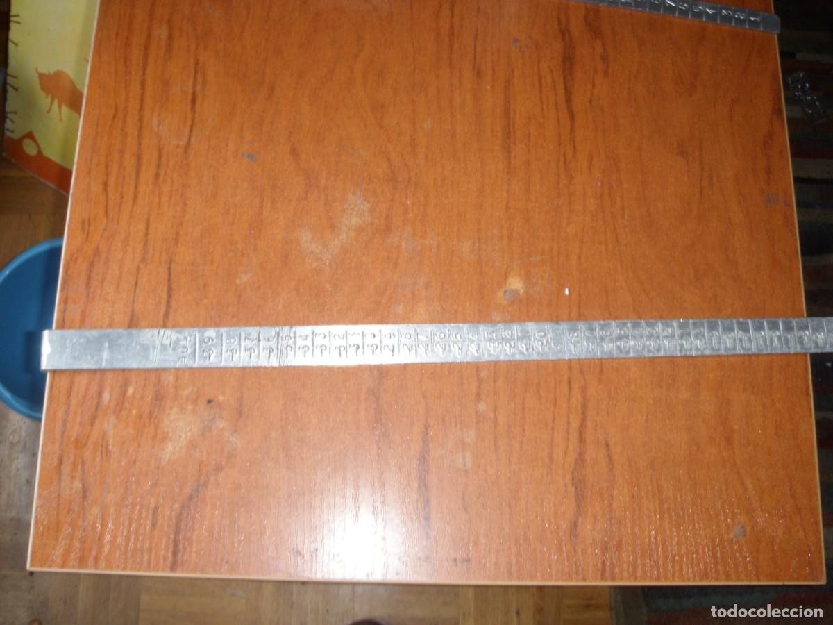 Vintage: REGLADE ALUMINIO PARA BIDON DE LECHE MEDIDA DE LITROS