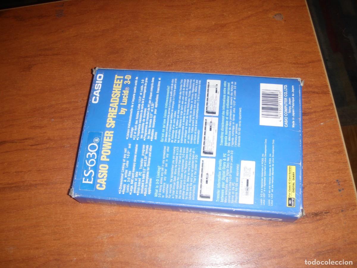 Vintage: CASIO POWER SPREADSHEET BY LUCID 3-D ES-630 - Foto 2