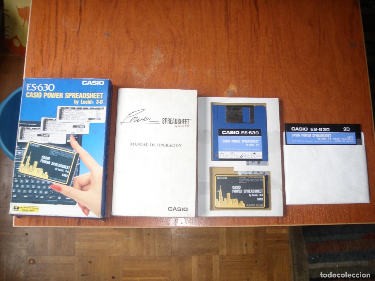 Vintage: CASIO POWER SPREADSHEET BY LUCID 3-D ES-630 - Foto 3