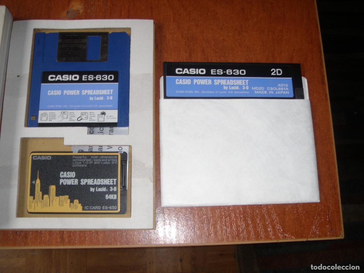 Vintage: CASIO POWER SPREADSHEET BY LUCID 3-D ES-630 - Foto 5