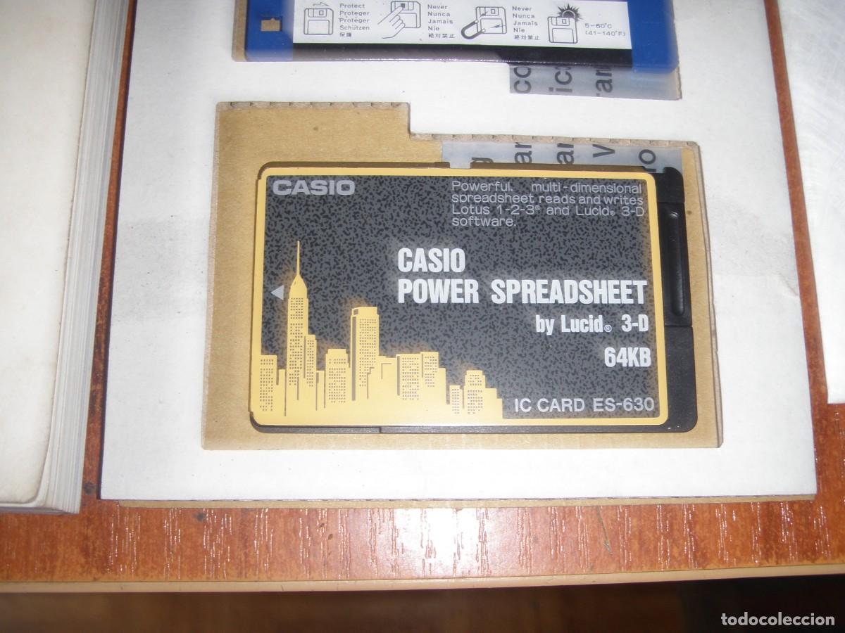 Vintage: CASIO POWER SPREADSHEET BY LUCID 3-D ES-630 - Foto 6