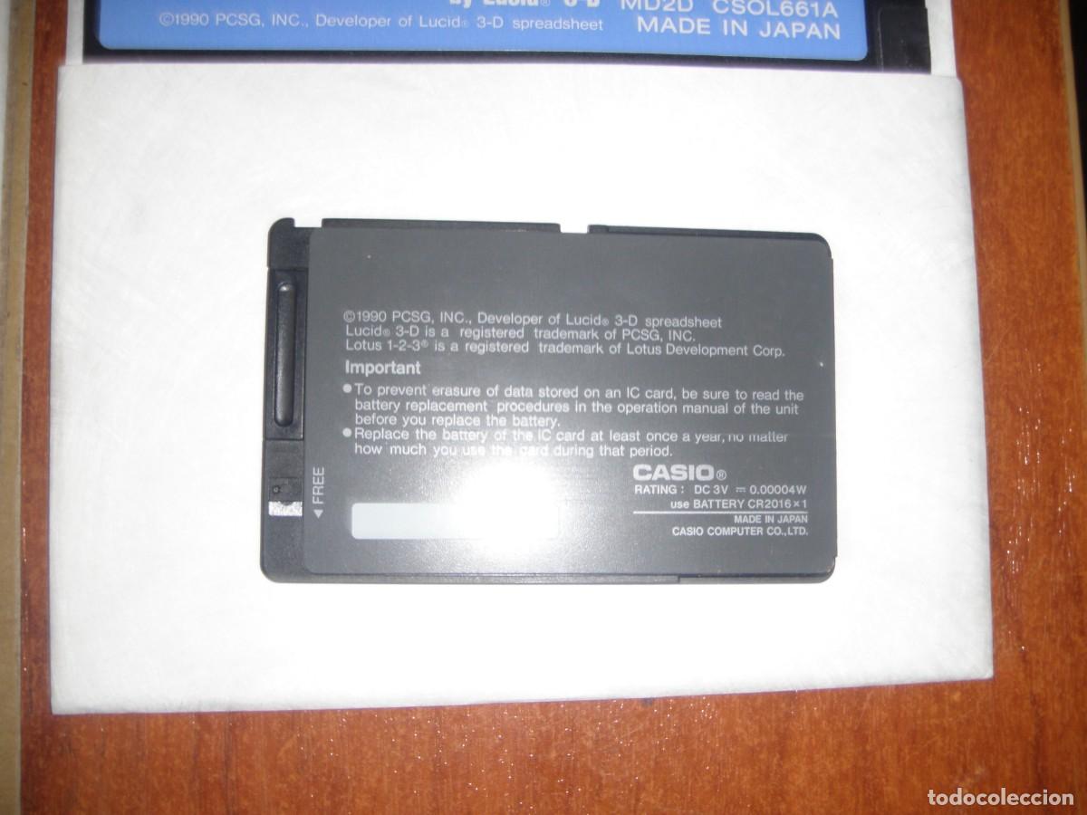 Vintage: CASIO POWER SPREADSHEET BY LUCID 3-D ES-630 - Foto 7