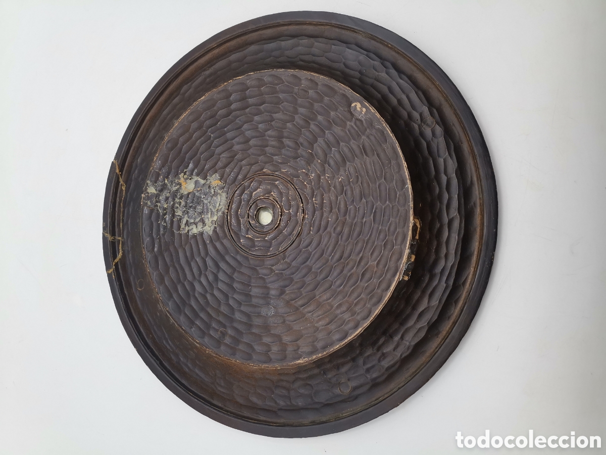 Vintage: PLATO EN RELIEVE QUE REPRESENTA CASA SUIZA Y MONTA&Ntilde;AS - Foto 8