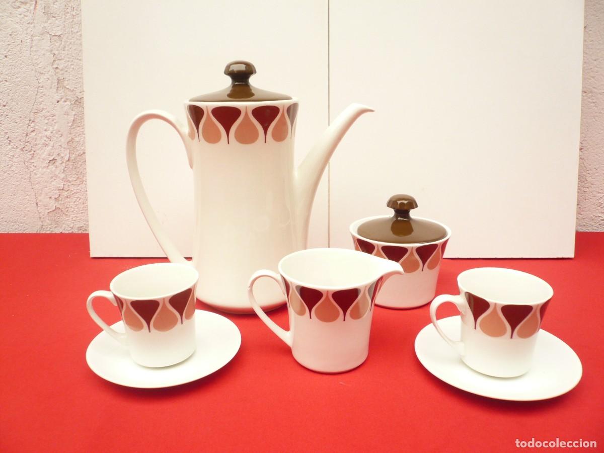 Vintage: JUEGO DE CAF&Eacute; TU Y YO ROYAL CHINA VIGO. VINTAGE